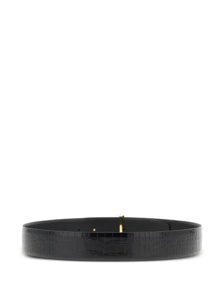 Curea Tom Ford reversibilă cu autograf negru