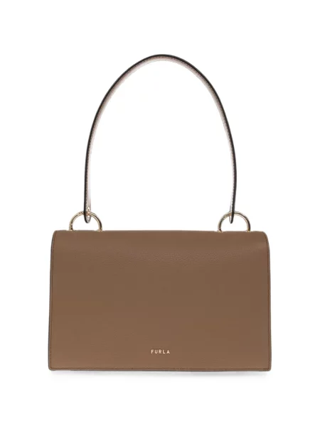 Geantă Furla din piele maro