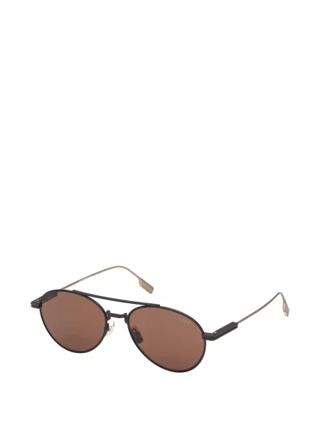 Ochelari de soare Zegna negru