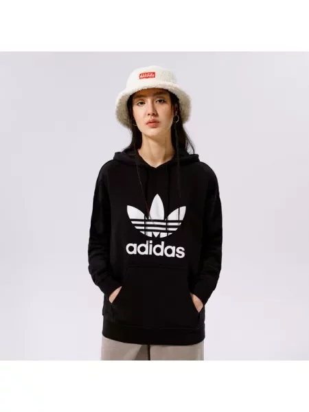 Adidas Džemperis Su Gobtuvu Trf Hoodie balta