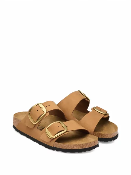 Sandale Birkenstock cu cataramă maro