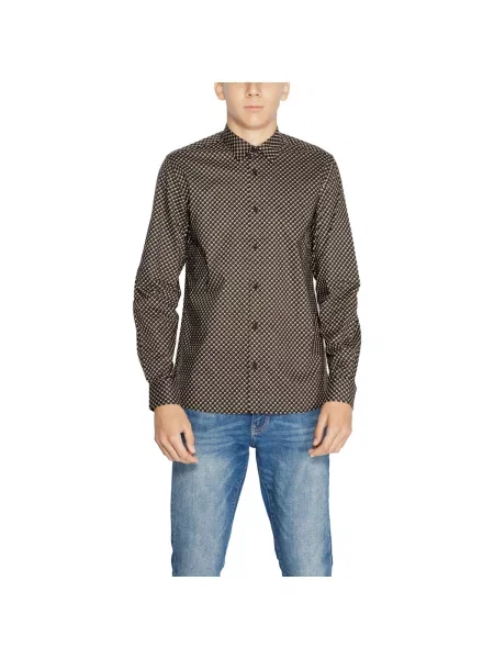 Košile Antony Morato hnědá