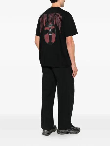 Tricou 44 Label Group cu imagine negru
