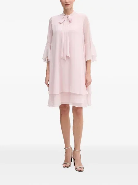 Rochie mini Joop! cu funde roz
