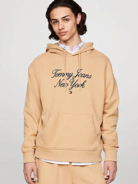 Толстовка Tommy Jeans бежева