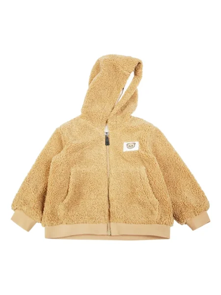 Kurtka dziecięca Moschino brązowa