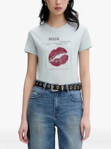 Tricou Miss Sixty cu imagine albastru