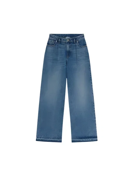 Jeansy Halfboy niebieskie