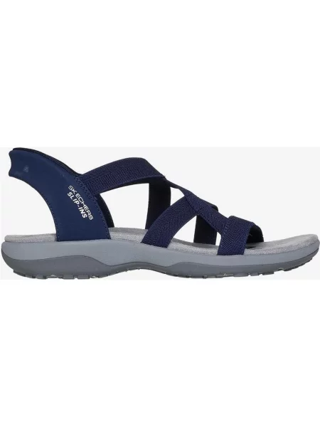 Sandały Skechers Slip-Ins Reggae Slim Skech Appeal w kolorze granatowym i szarym dla kobiet 36 niebieskie