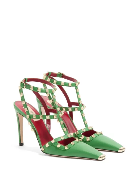 Pantofi cu toc Valentino Garavani verde