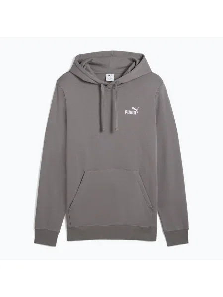 Pánska mikina PUMA ESS Small No. 1 Logo Hoodie TR cast iron sivá