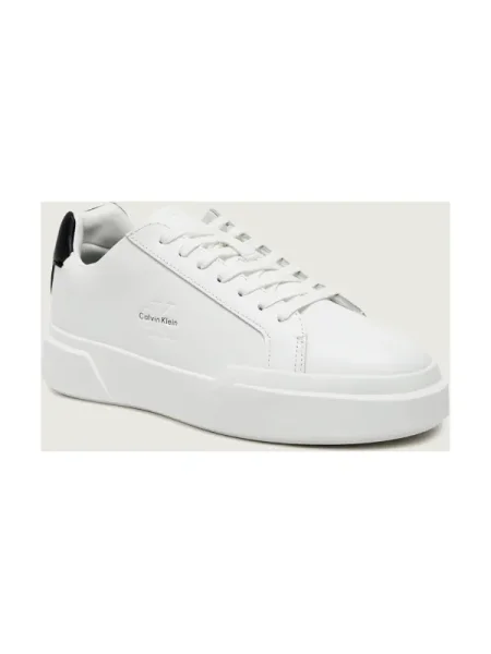Sportcipők Calvin Klein Chunky Cupsole Laceup Lth fehér
