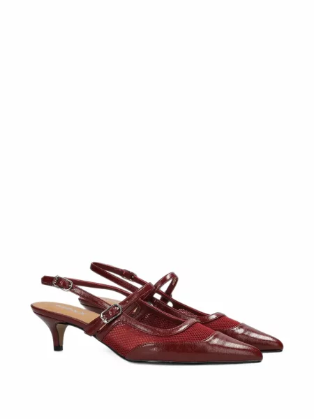 Pantofi cu toc Mexx slingback roșu