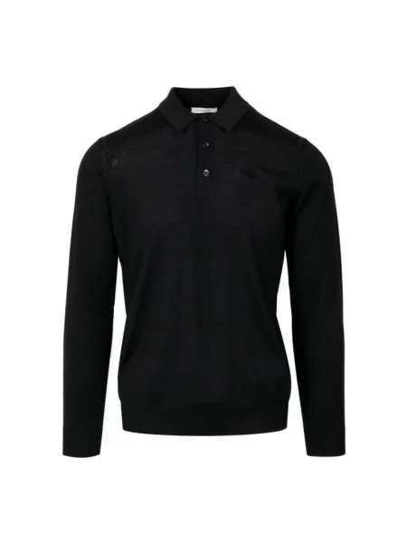 Sweter Paolo Pecora wełniany czarny