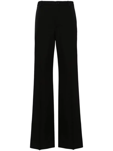 Pantaloni Balenciaga de lână negru