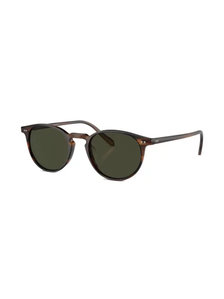 Saulės akiniai Oliver Peoples ruda
