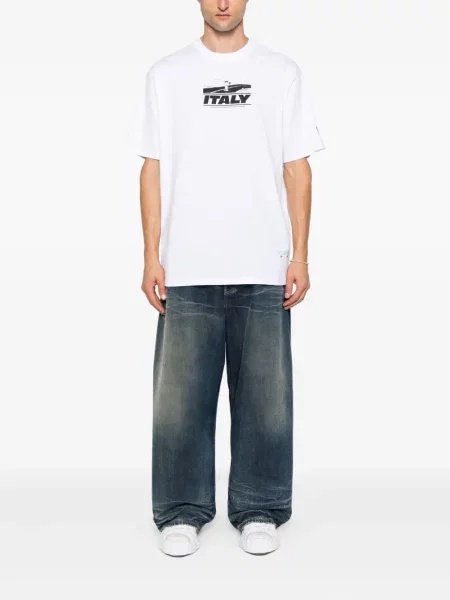 Tricou Iceberg cu imagine alb