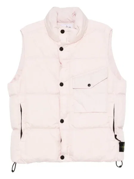 Vestă Stone Island cu strasuri roz