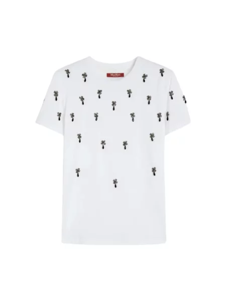 Koszulka Max Mara Studio biała