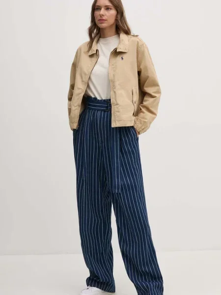 Куртка Polo Ralph Lauren перехідна oversize бежевий