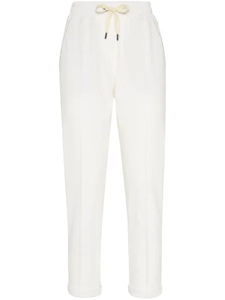 Pantaloni Brunello Cucinelli alb