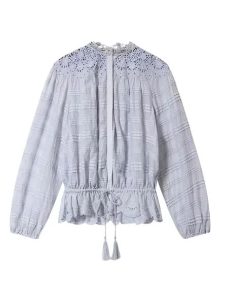 Bluzka Isabel Marant niebieska