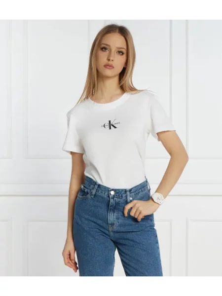 Calvin Klein Jeans Póló fekete fehér