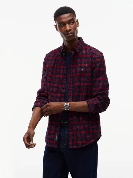Tommy Jeans Cămașă roșu