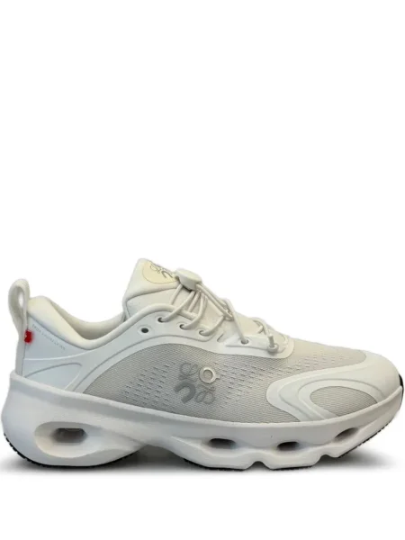 Sneakerși Loewe cu șireturi din dantelă alb