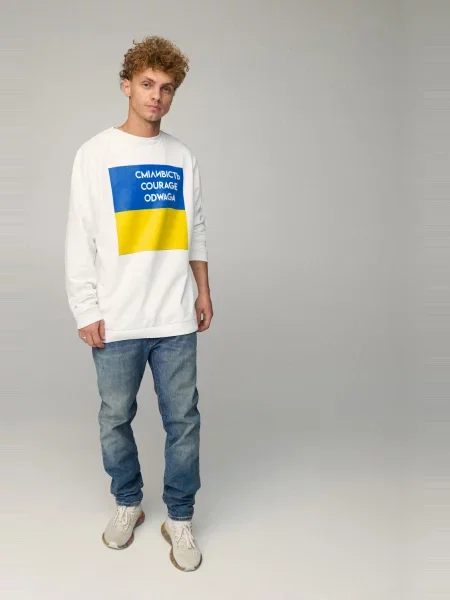 Світшот YAPPI білий