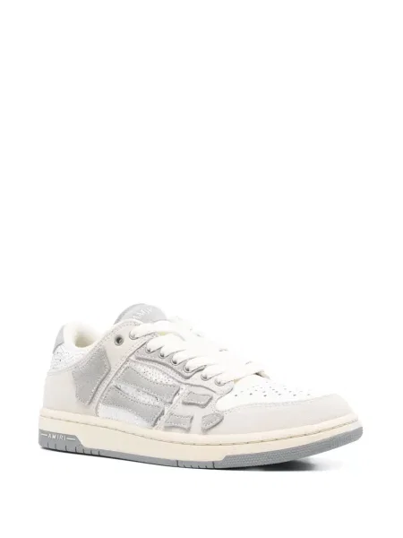 Sneakerși Amiri din piele alb