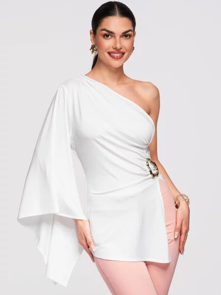 Ombre Halenka bílá