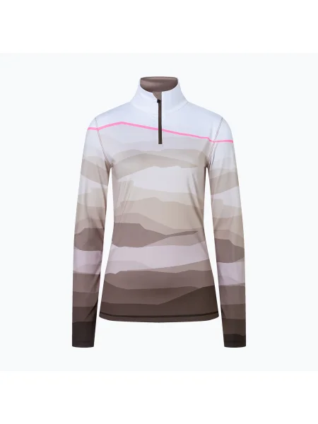 Termo tričko Longsleeve BOGNER FIRE+ICE Ilvy 3 multicolor hnědé