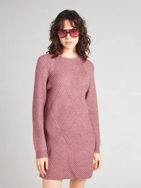 ABOUT YOU Rochie tricotat Leslie pitaya roz