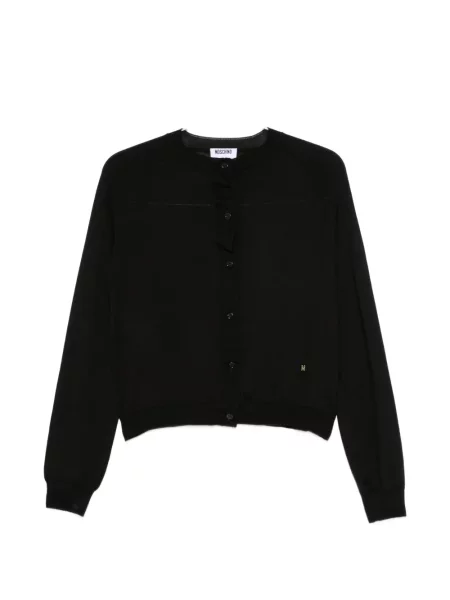 Cardigan Moschino cu volane negru
