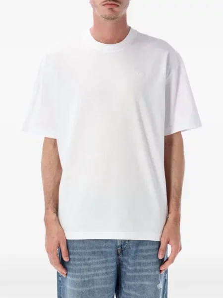Tricou Diesel cu broderie alb