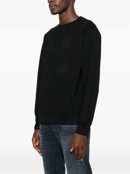 Hanorac crewneck Moose Knuckles negru