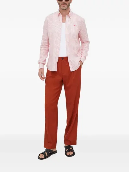 Pantaloni Benetton portocaliu
