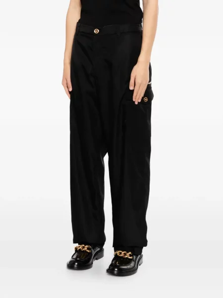 Pantaloni cargo Versace negru