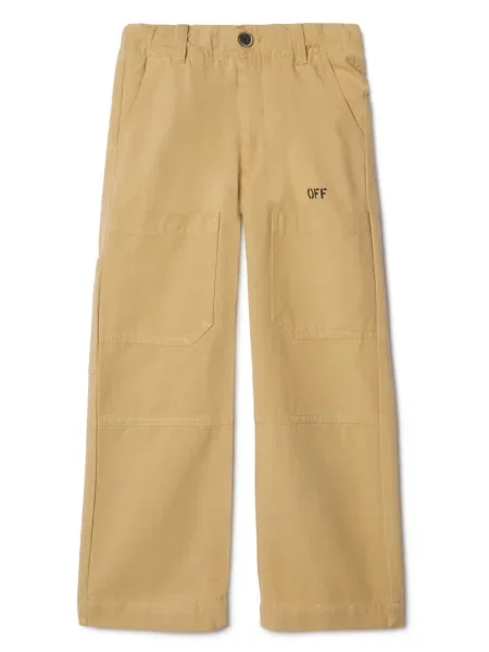 Spodnie dziecięce Off-white białe