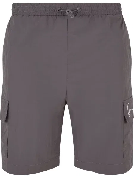 Karl Kani Pantaloni cu Essential închis gri