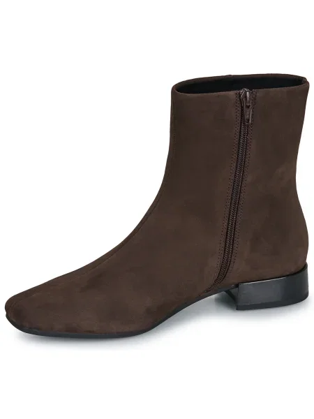 Vagabond Shoemakers velúr bokacsizma MONA lapos talpú barna