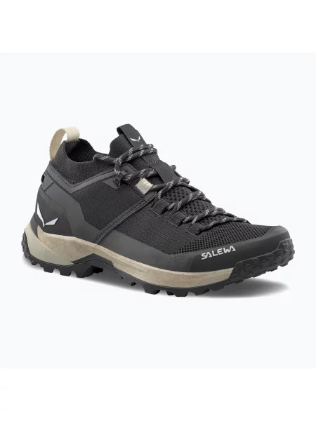 Дамски туристически обувки Salewa Puez 2 Knit Powertex black/black черно