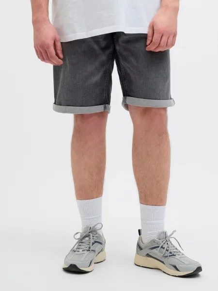 Jack & Jones Plus Džínsy JJIRick JJIcon denim čierny