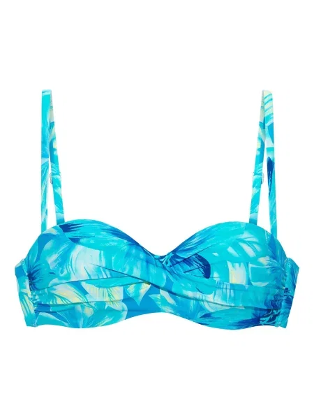 S.Oliver Sutien costum de baie turcoaz / deschis / închis / galben albastru
