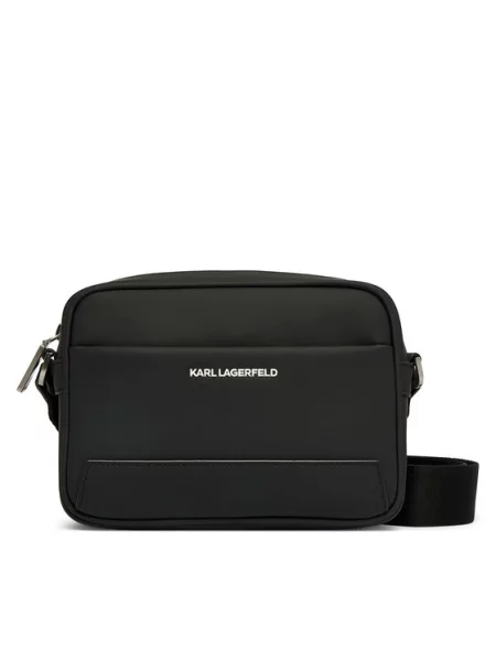 Karl Lagerfeld Torba za čez ramo / naravno bela črna