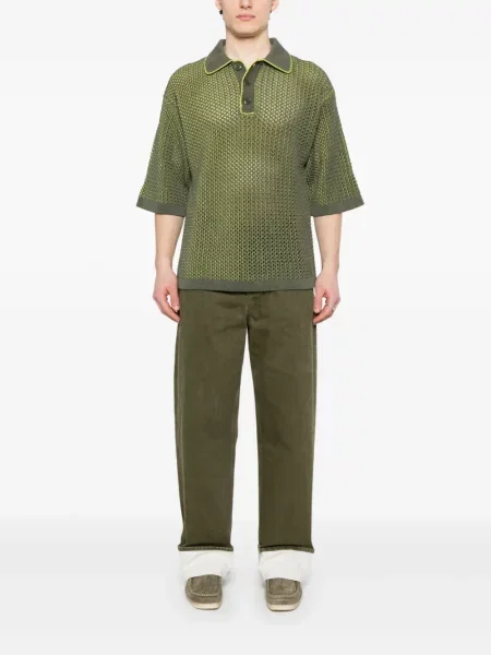 Polo Kenzo tricotate verde