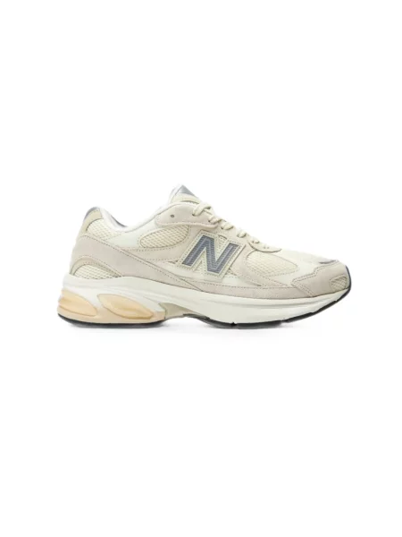 Sneakersy New Balance skórzane beżowe