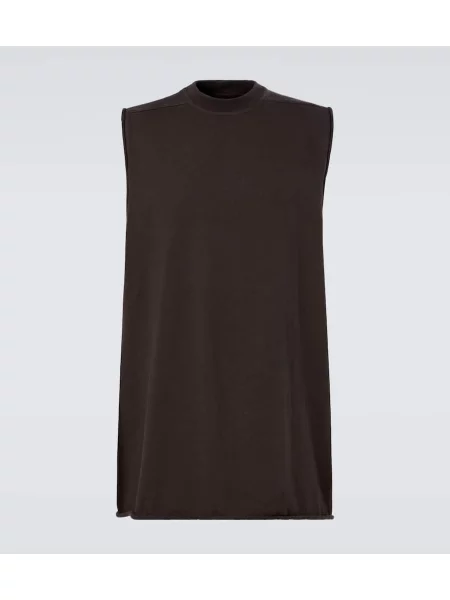 Košile Rick Owens jersey hnědá