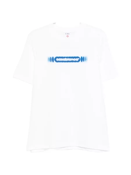 Tricou Casablanca cu autograf alb